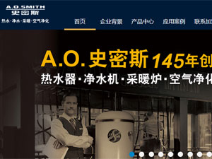 A.O.史密斯網(wǎng)站建設(shè)